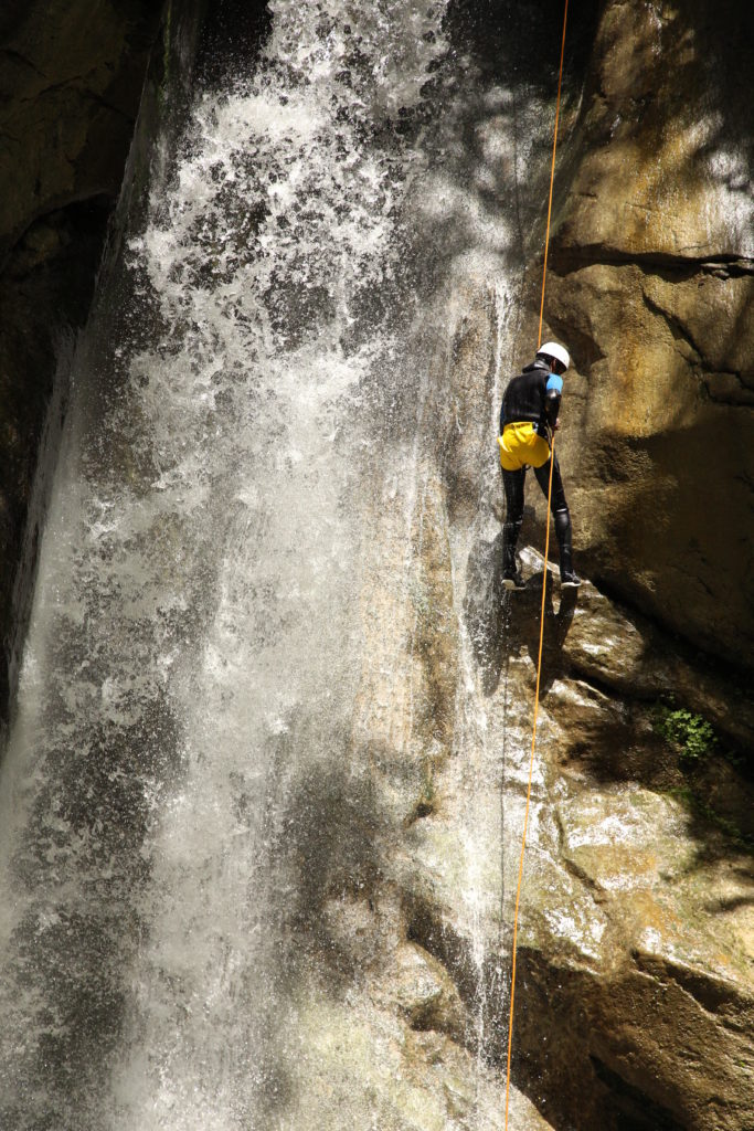 canyoning de bellevaux