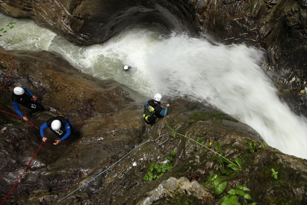 canyoning giffre